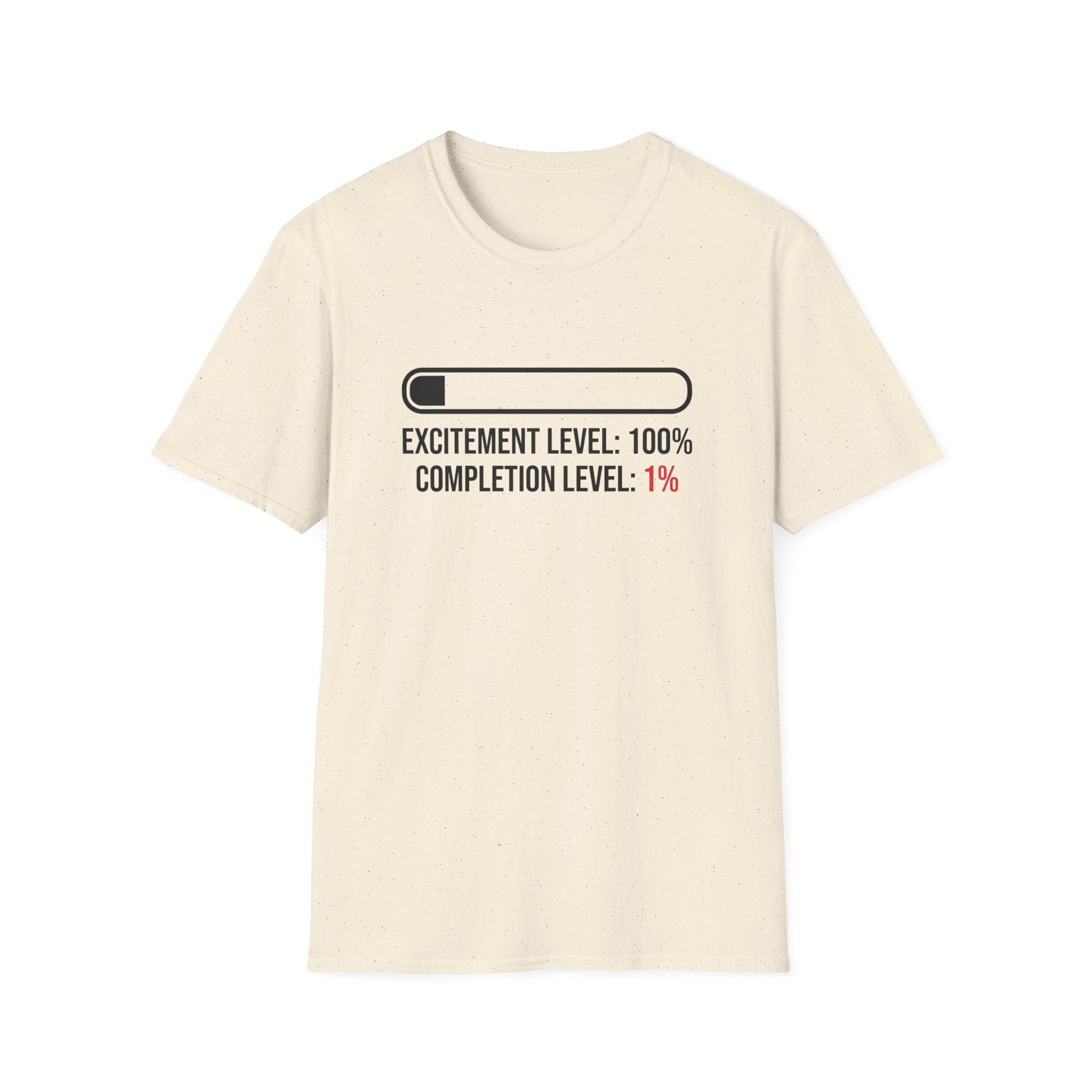 Progress Bar Excitement Level T-Shirt