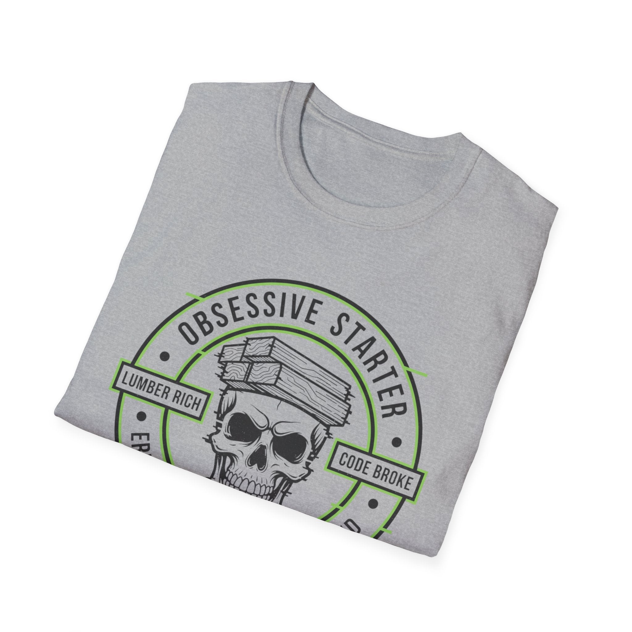 Skull Stamp 404 Project Not Found T-Shirt