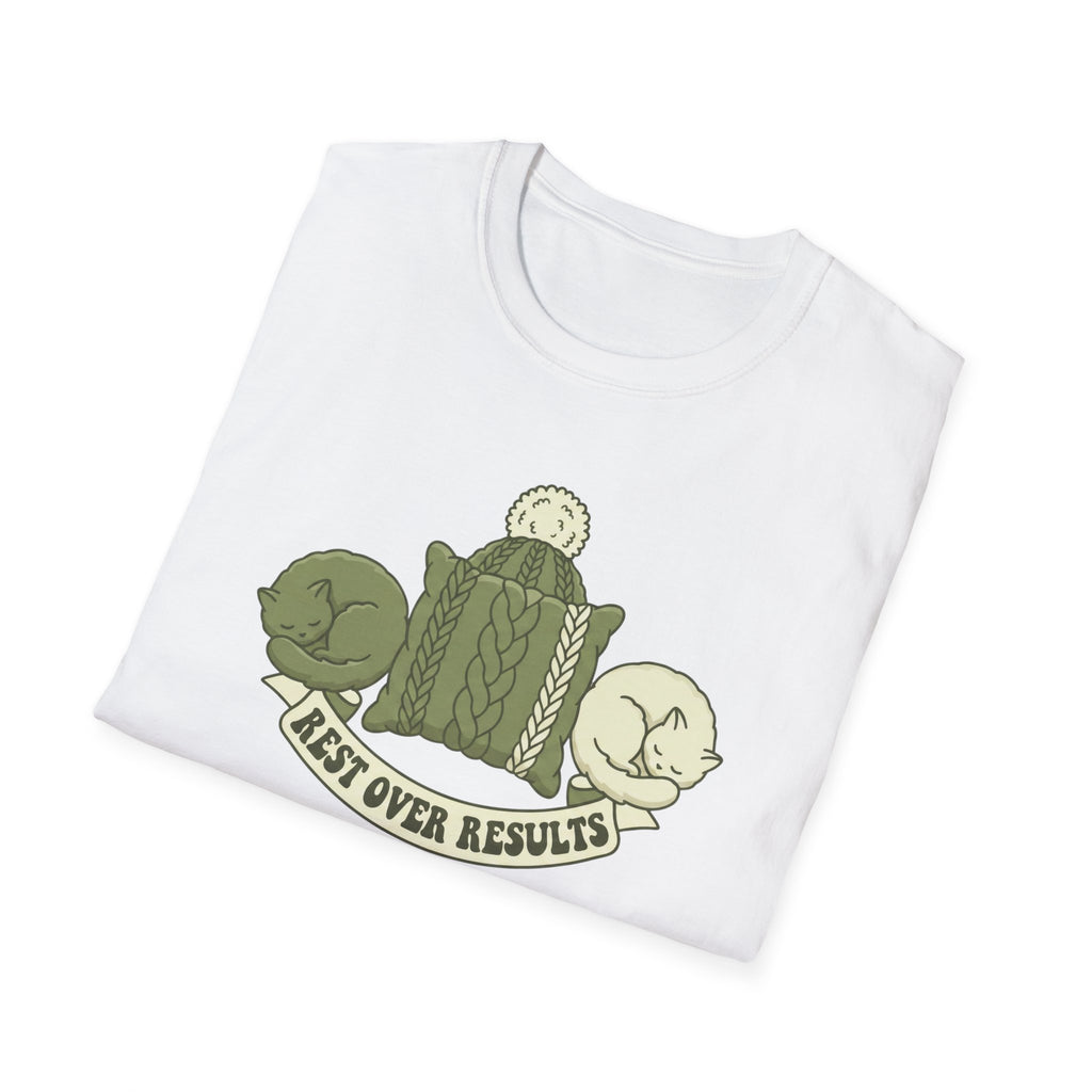 Cats Rest Over Results T-Shirt