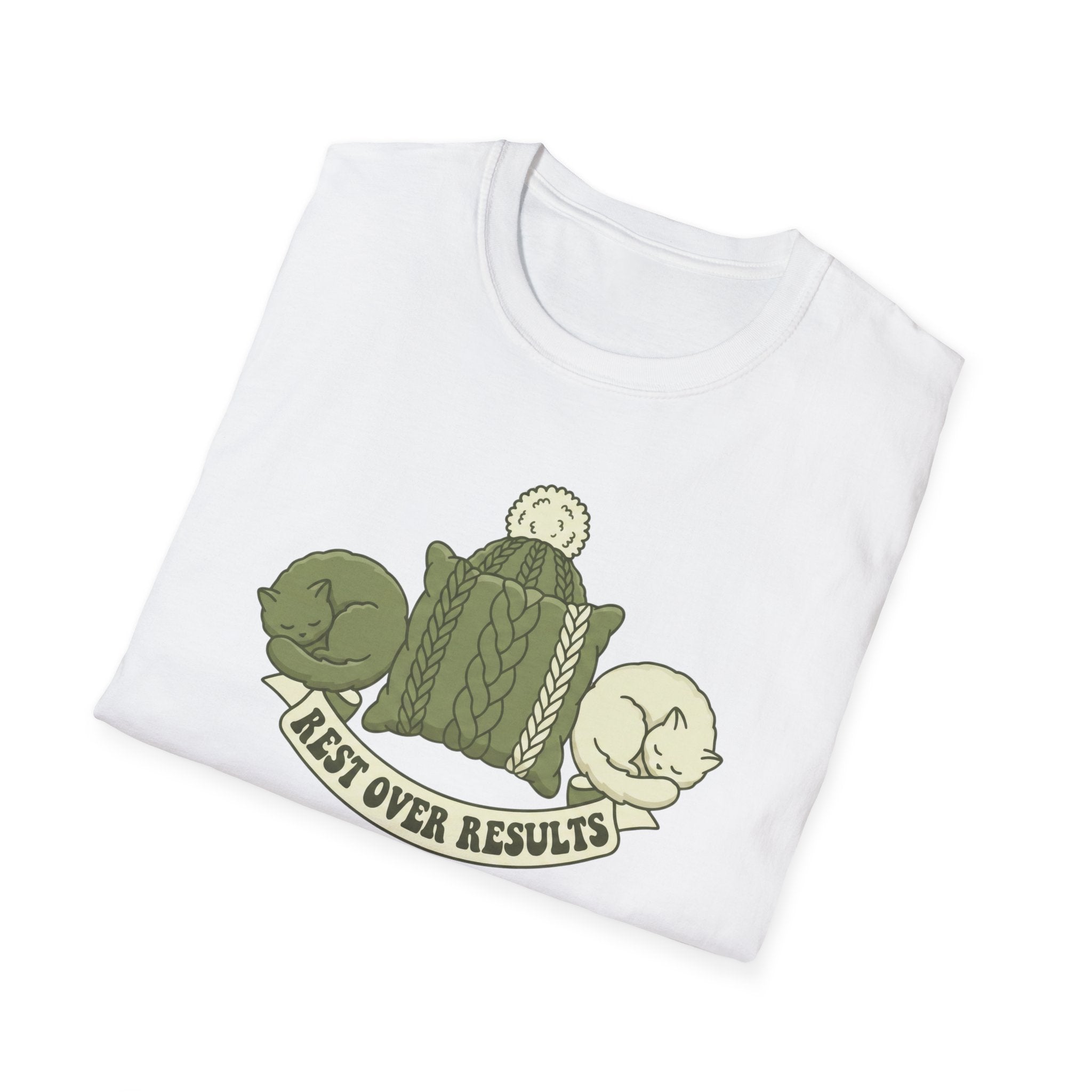 Cats Rest Over Results T-Shirt