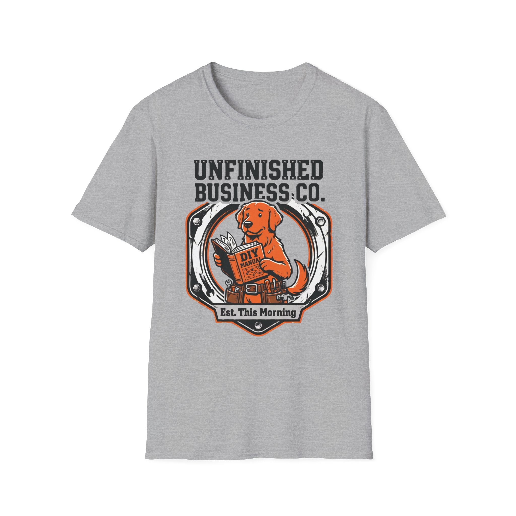 Dog Unfinished Business Co T-Shirt