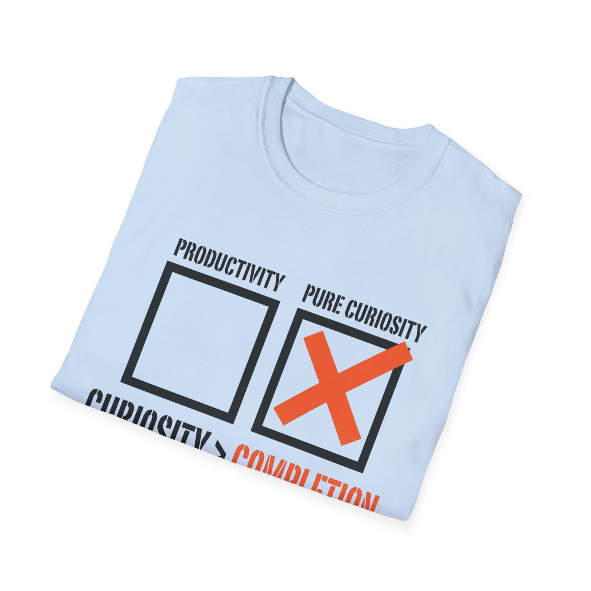 Productivity Pure Curiosity Completion T-Shirt