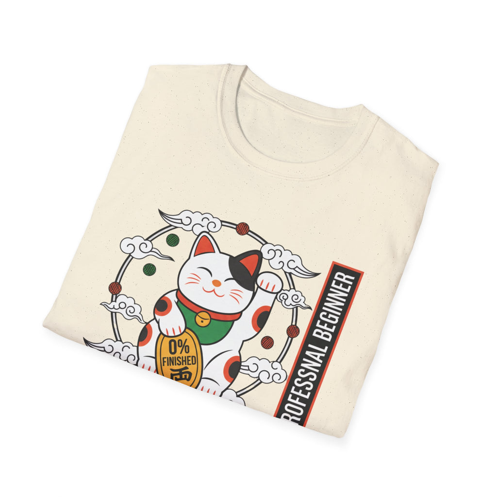 Japanese Cat Professional Beginner T-Shirt
