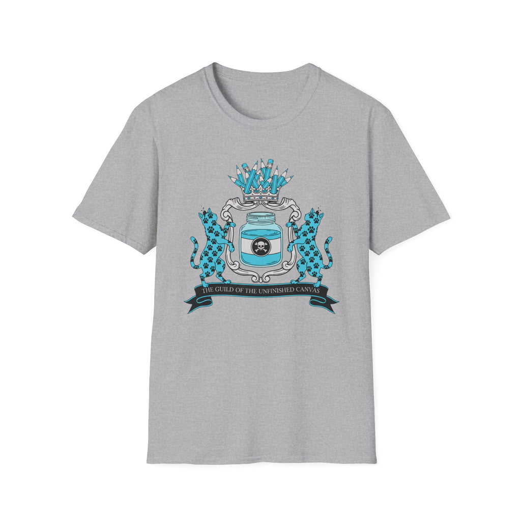 Cats The Guild Of Unfinished Canvas T-Shirt