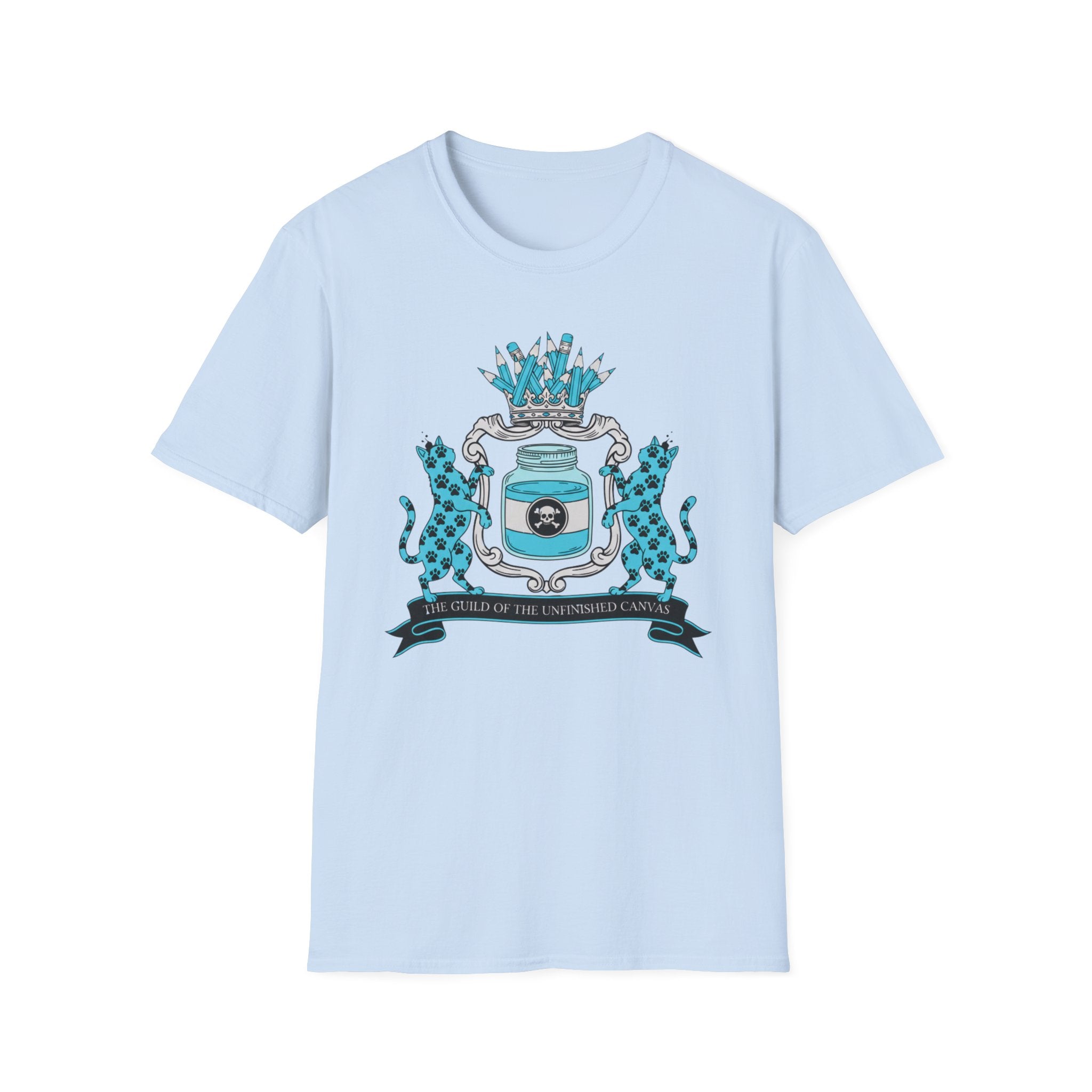 Cats The Guild Of Unfinished Canvas T-Shirt