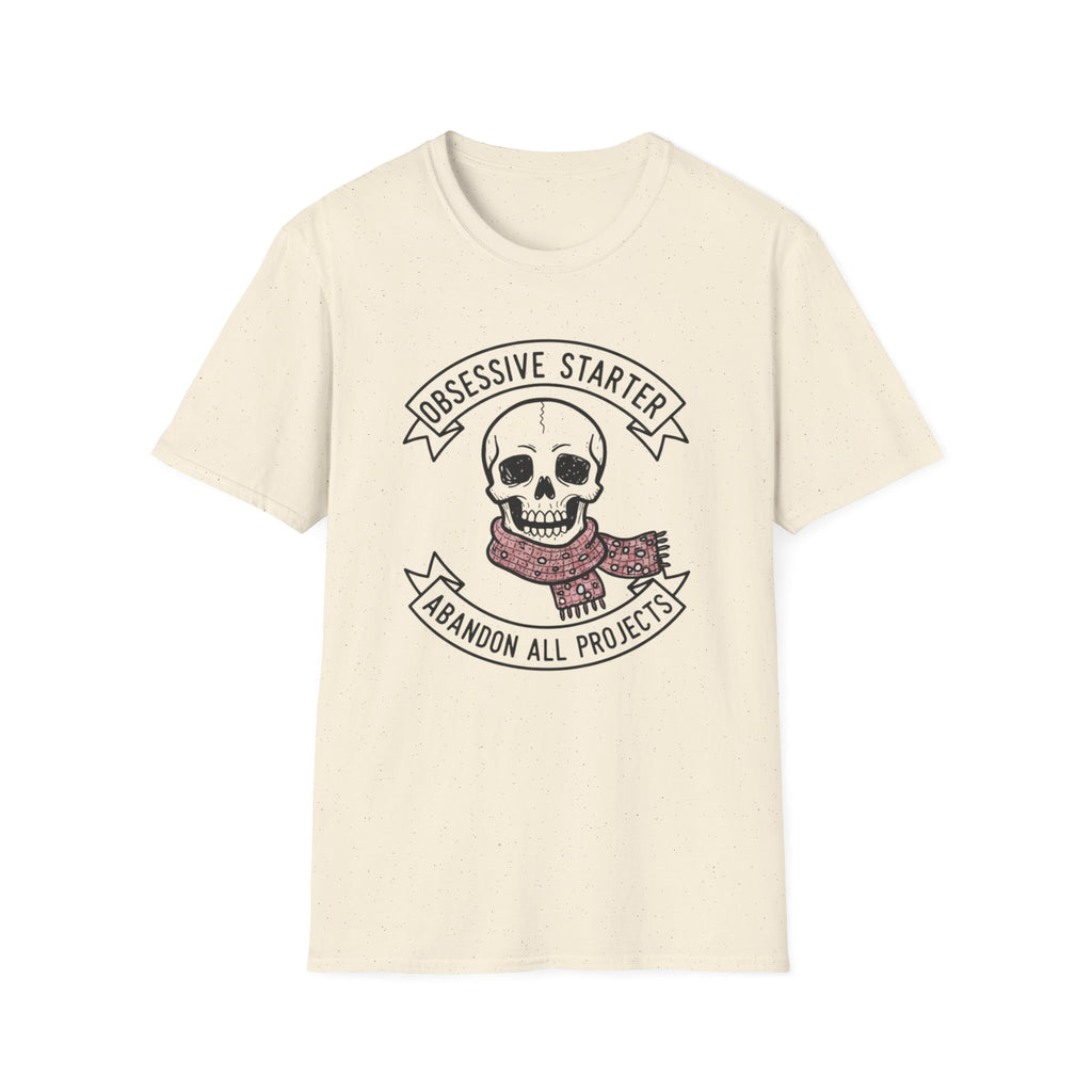 Skull Abandon All Projects T-Shirt