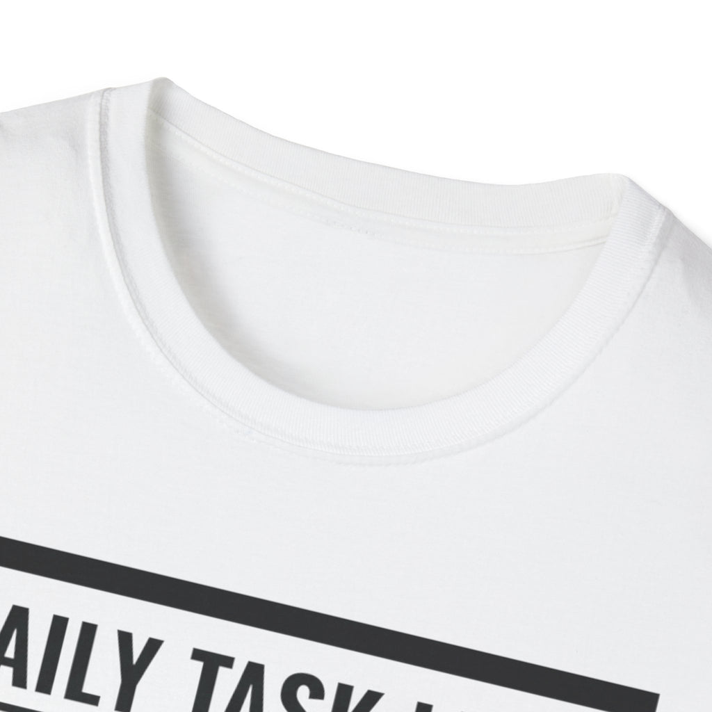 Checklist Daily Task List Pivoting T-Shirt