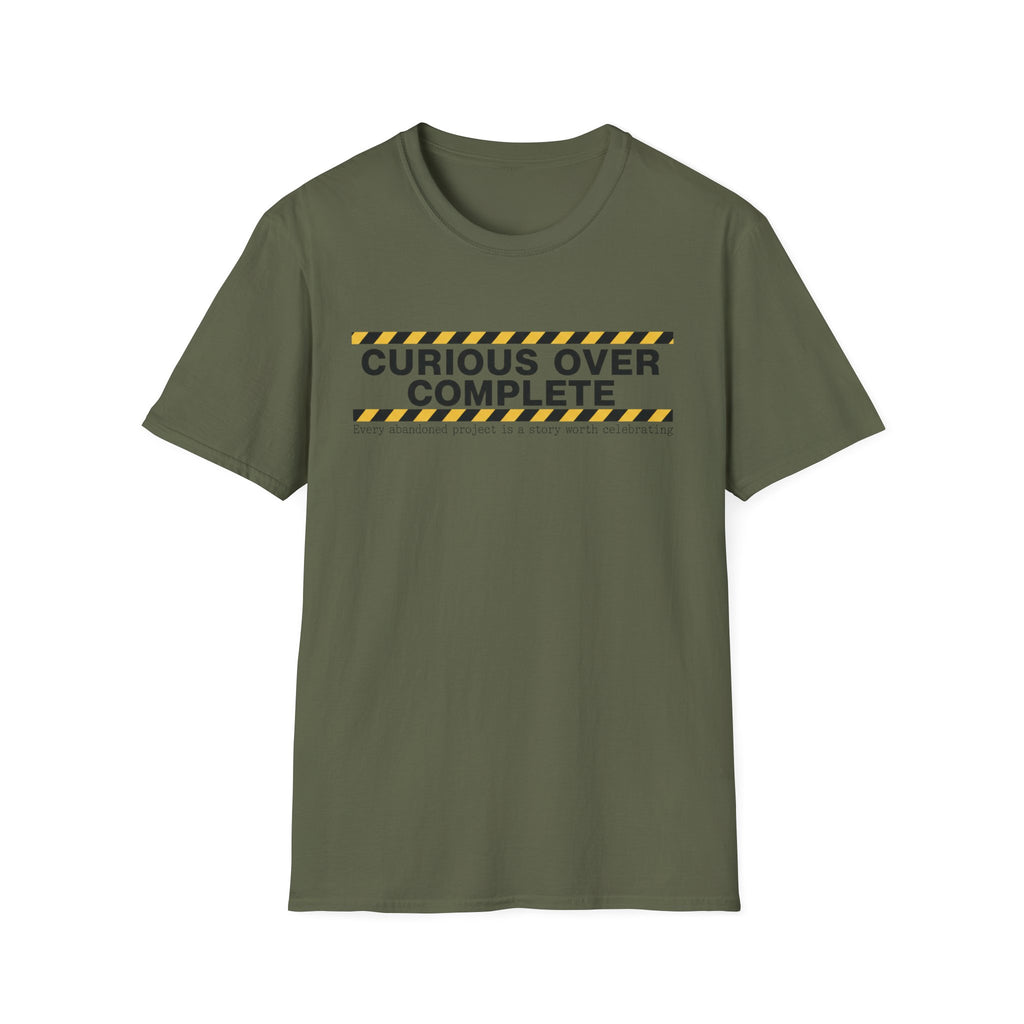 Curious Over Complete T-Shirt