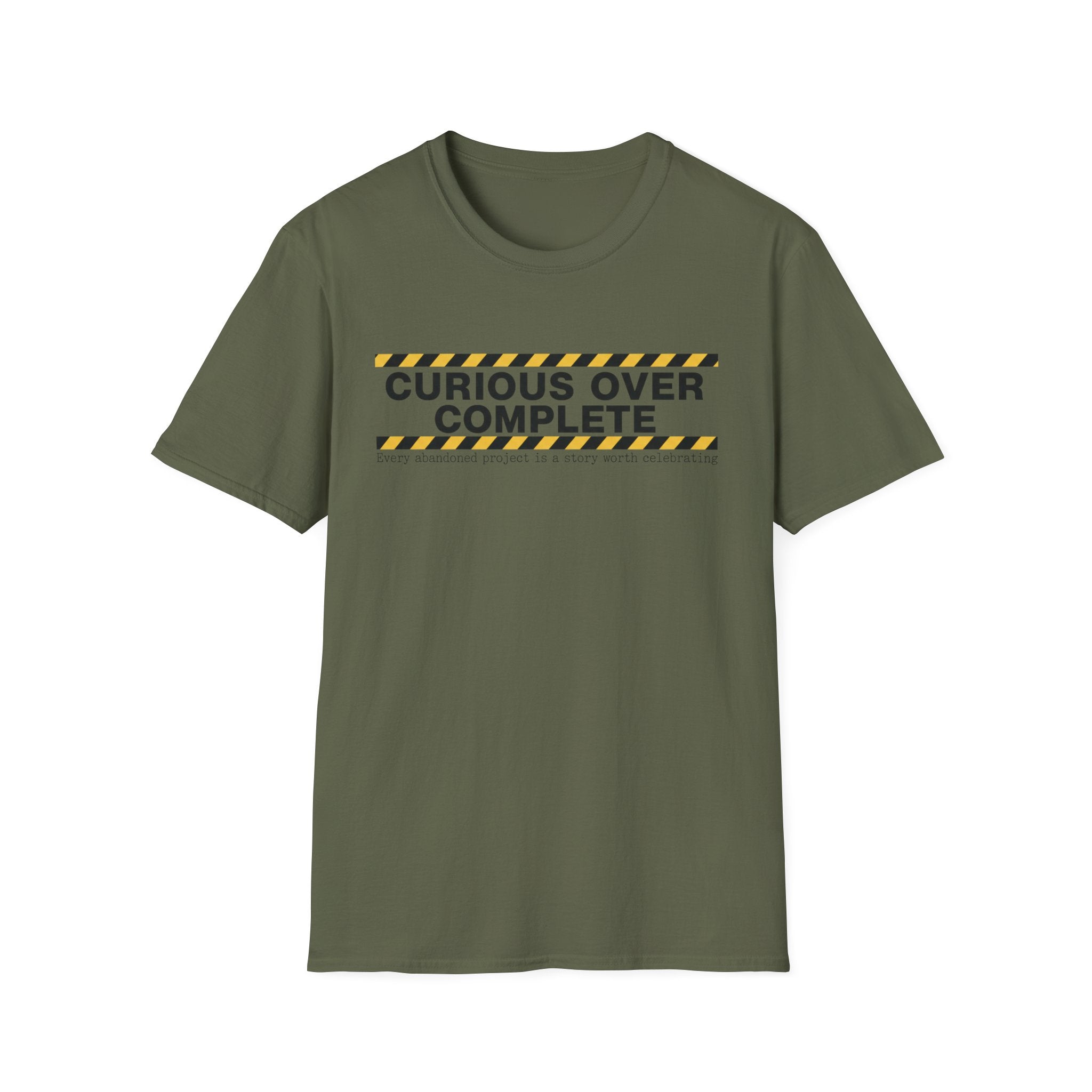 Curious Over Complete T-Shirt