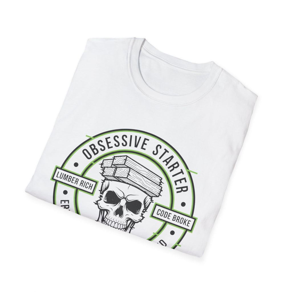 Skull Stamp 404 Project Not Found T-Shirt