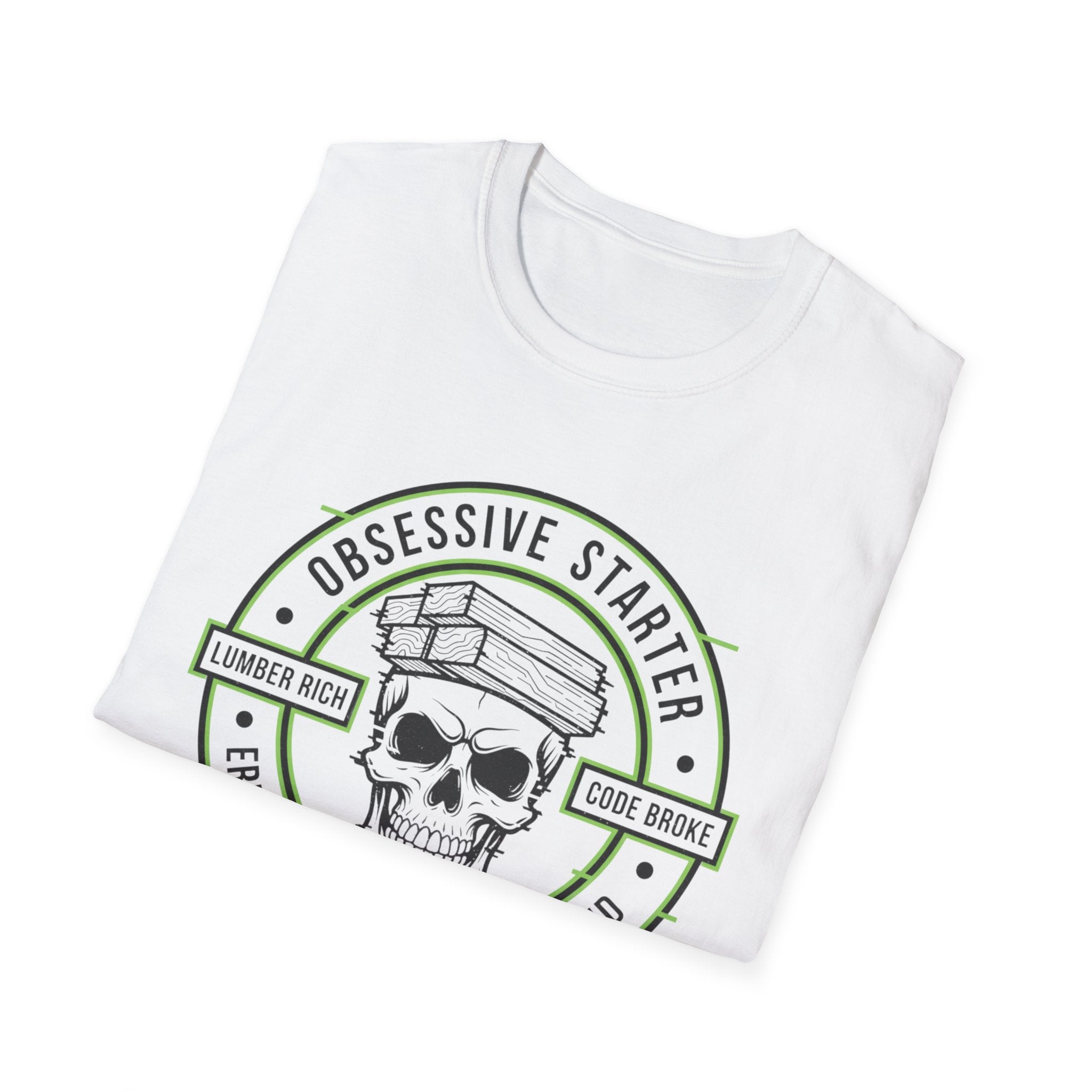 Skull Stamp 404 Project Not Found T-Shirt