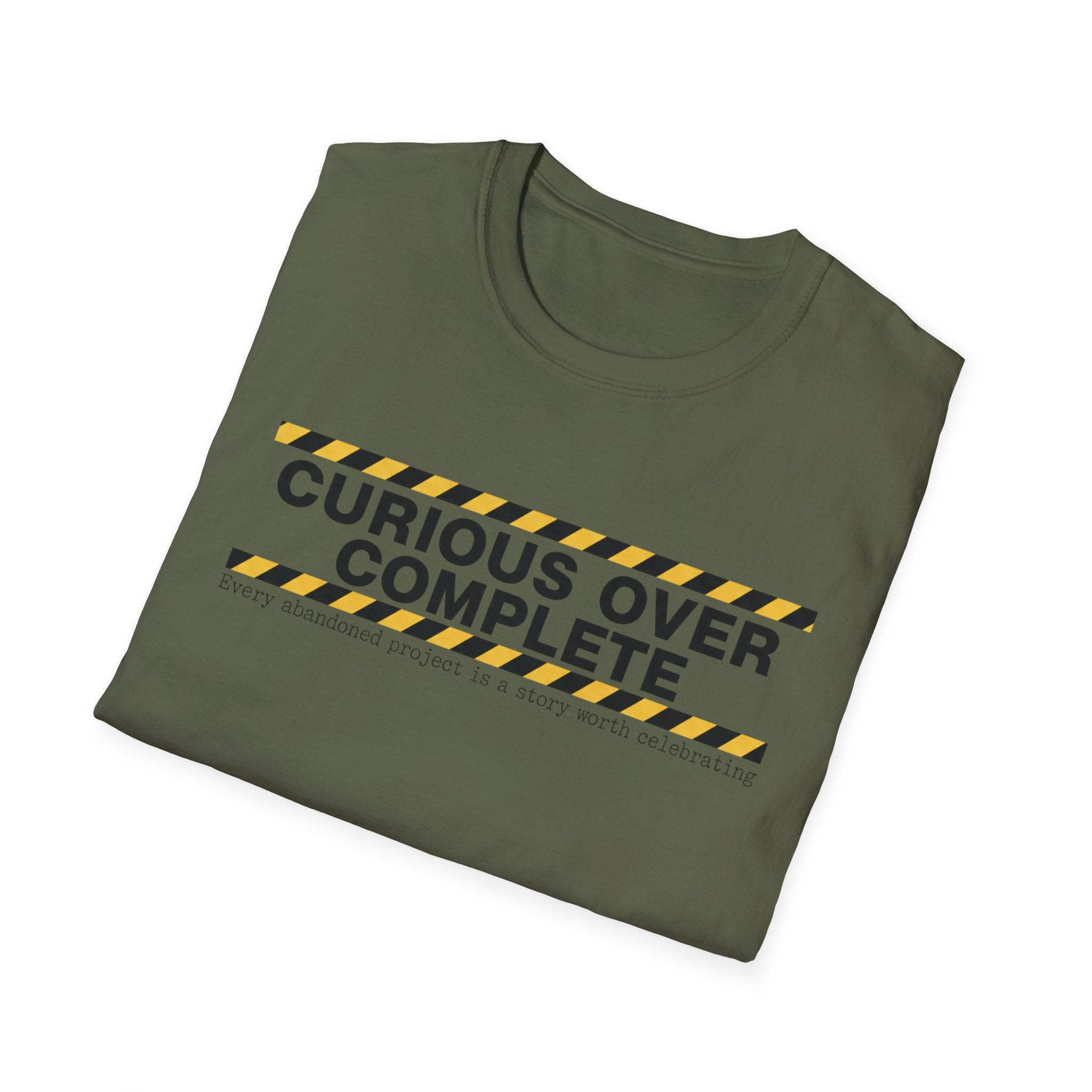 Curious Over Complete T-Shirt