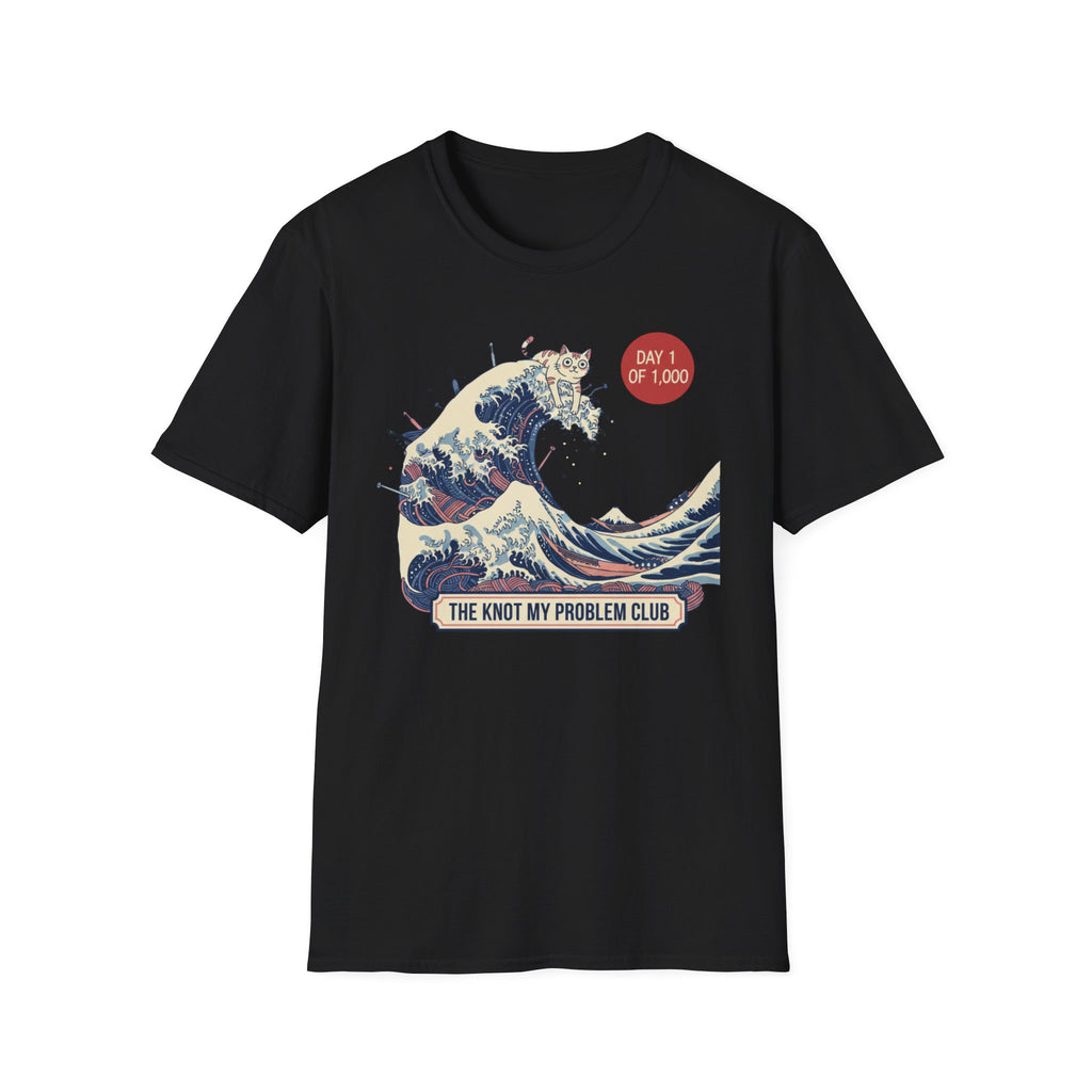 Cat Wave The Knot My Problem Club T-Shirt