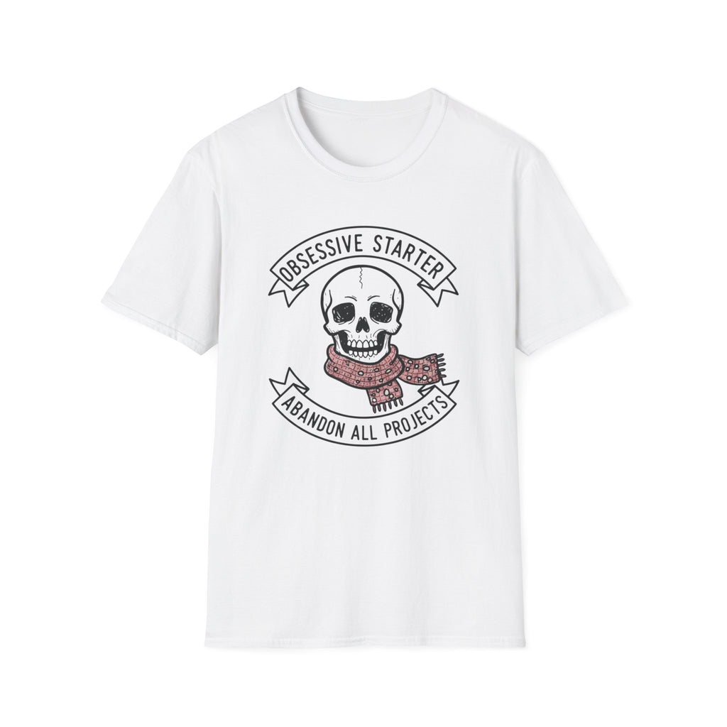 Skull Abandon All Projects T-Shirt