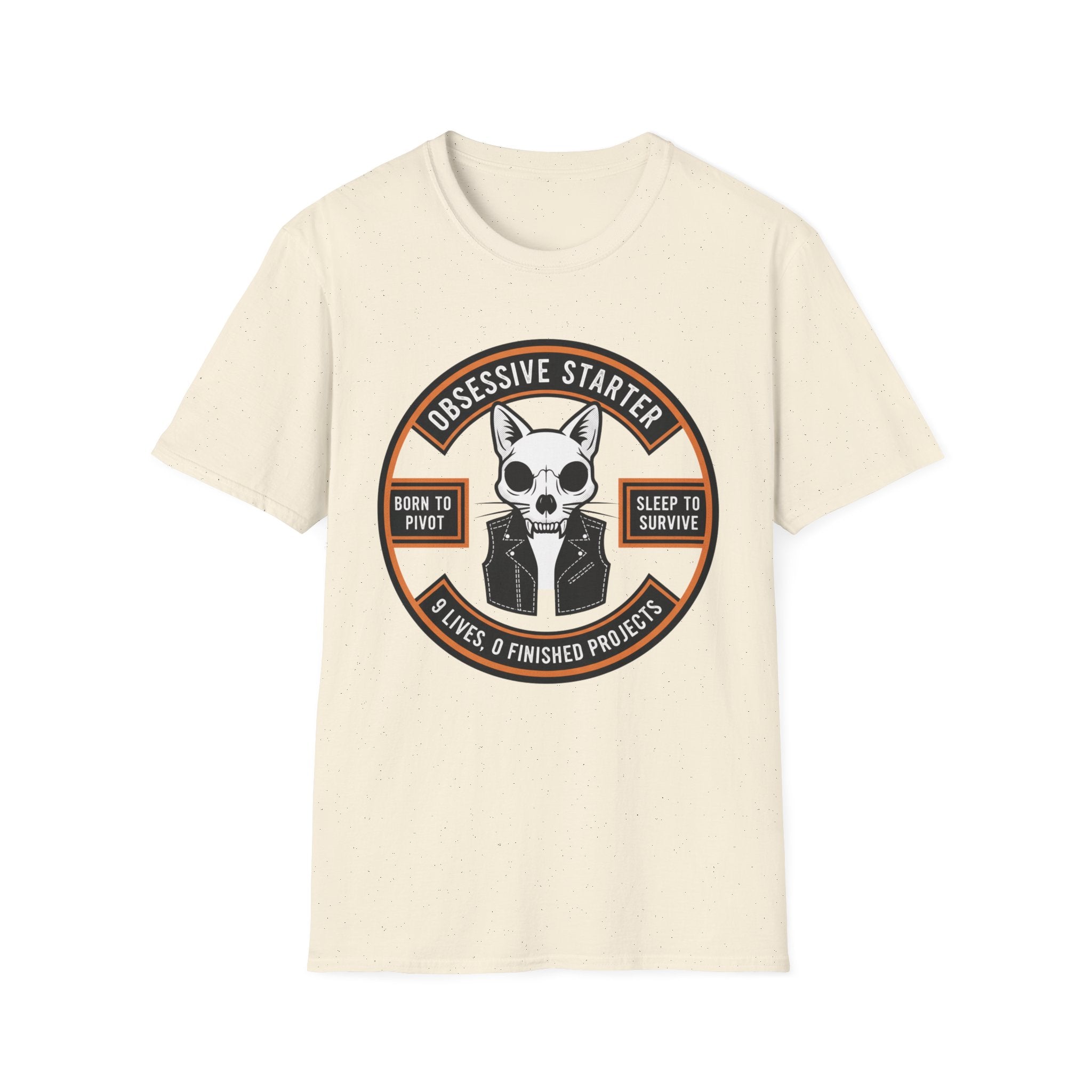 Cat Nine Lives Zero Finished Projects T-Shirt