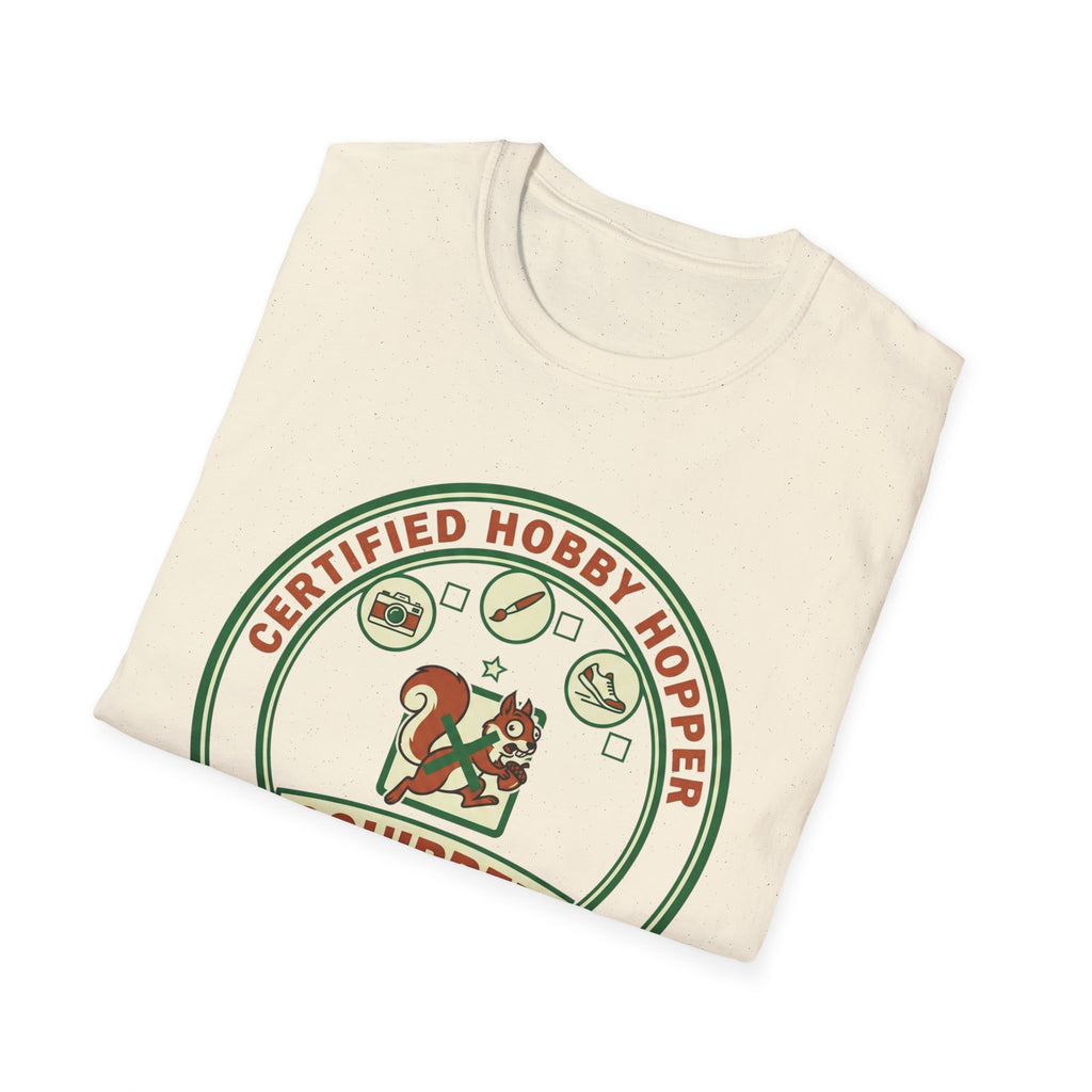 Squirrel Certified Hobby Hopper T-Shirt