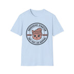Cat Stamp Knit Fast Die Napping T-Shirt