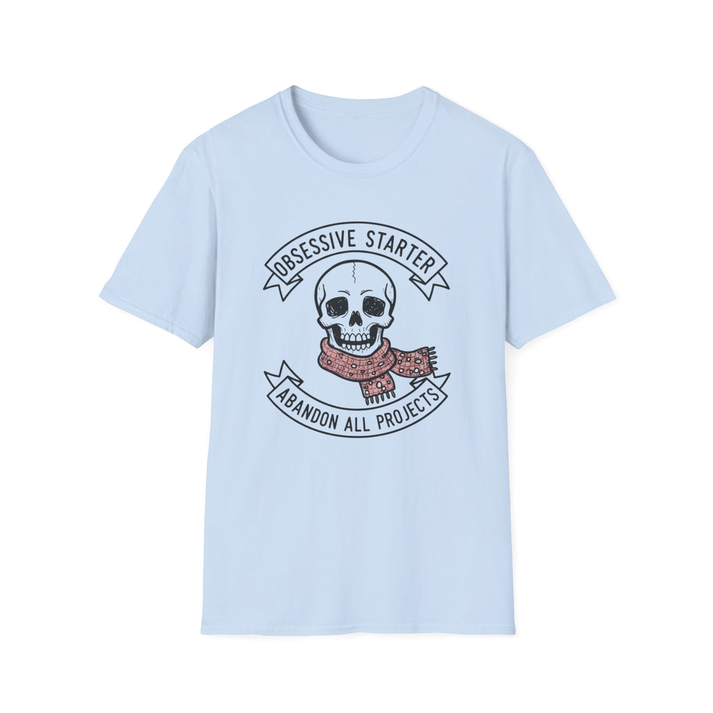 Skull Abandon All Projects T-Shirt