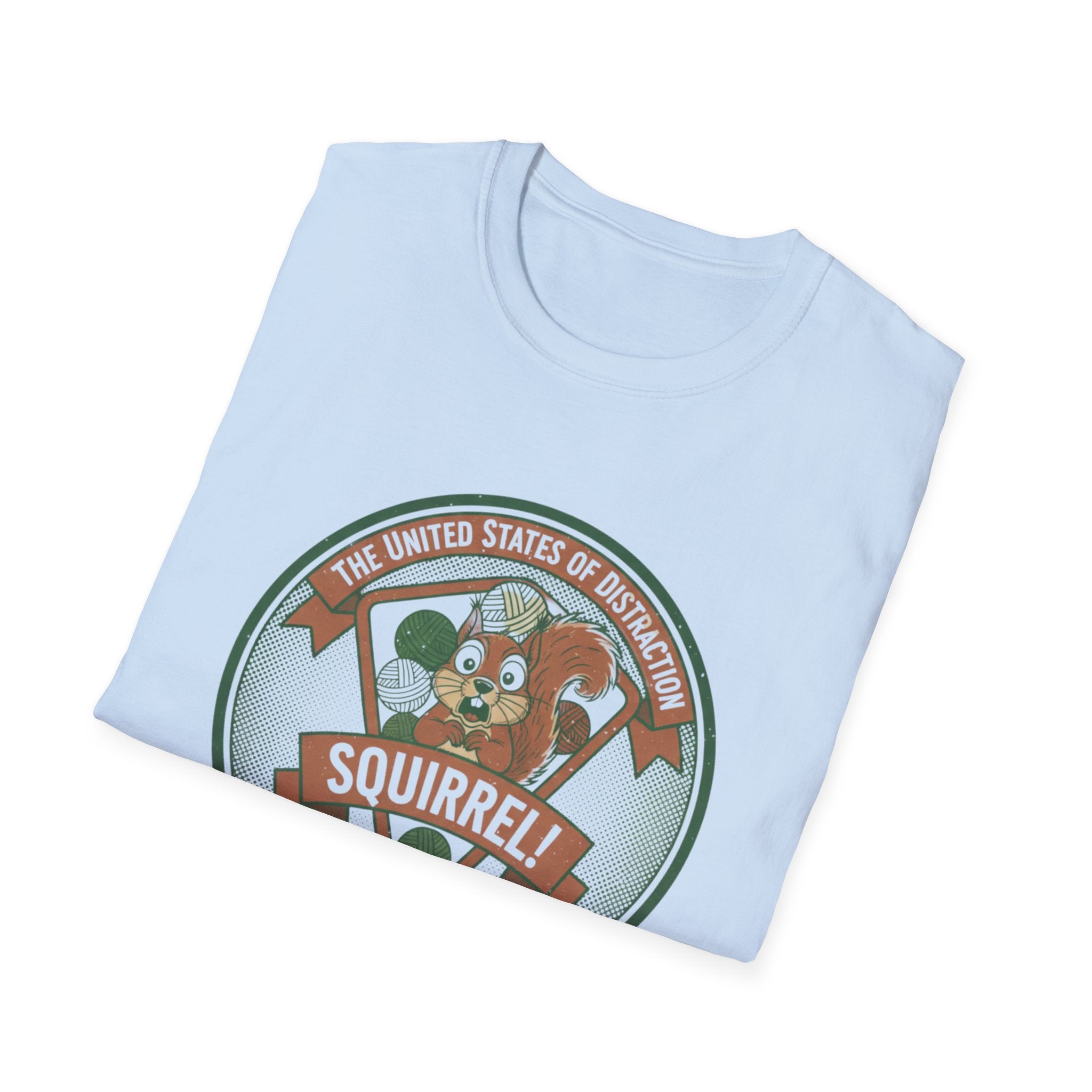 Squirrel The United States Of Distraction T-Shirt