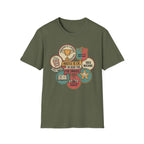 Hustle Is Lie Badges Here For Snacks T-Shirt