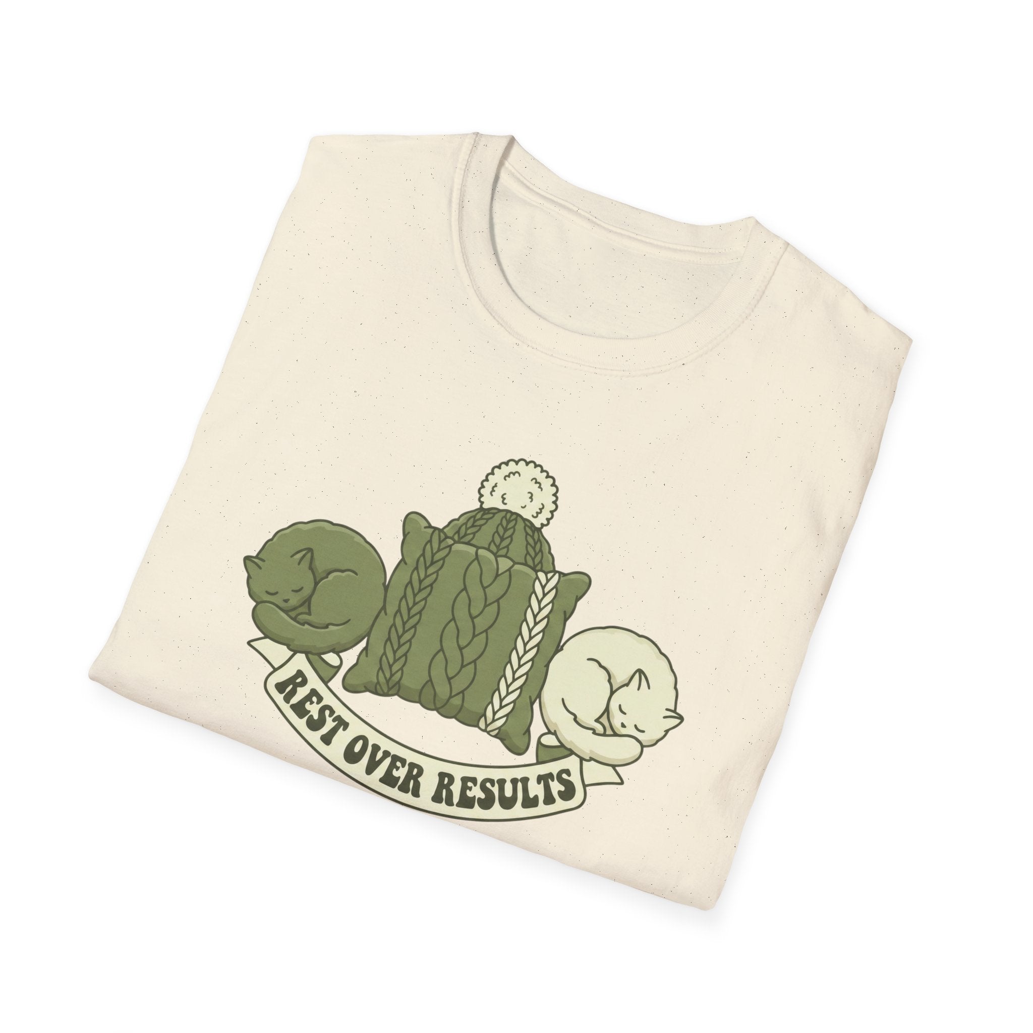 Cats Rest Over Results T-Shirt