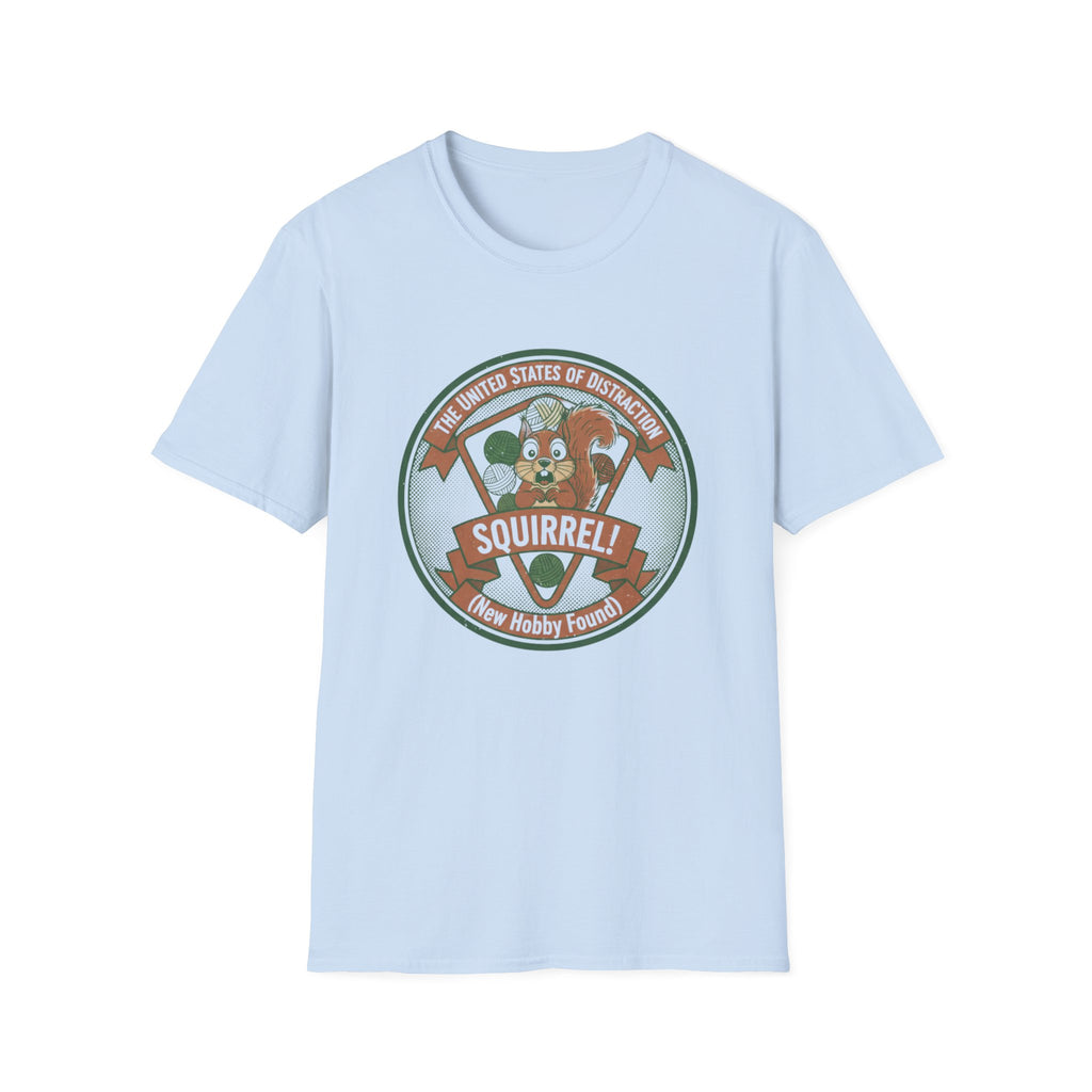 Squirrel The United States Of Distraction T-Shirt