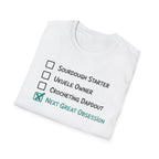Checklist Next Great Obsession T-Shirt