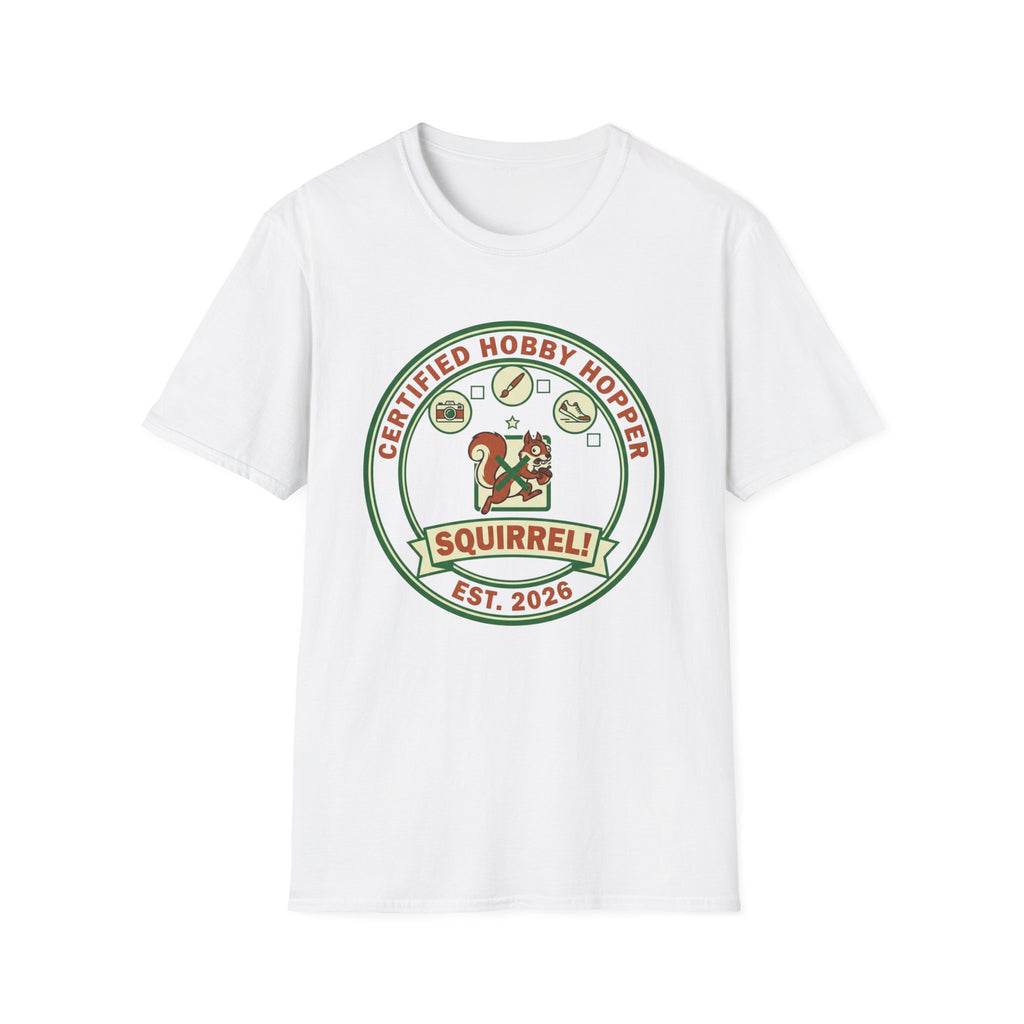 Squirrel Certified Hobby Hopper T-Shirt