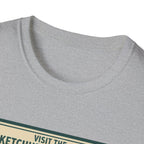 Plaque Visit The Sketchup Wilderness T-Shirt