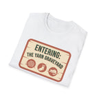 Plaque Entering The Yarn Graveyard T-Shirt