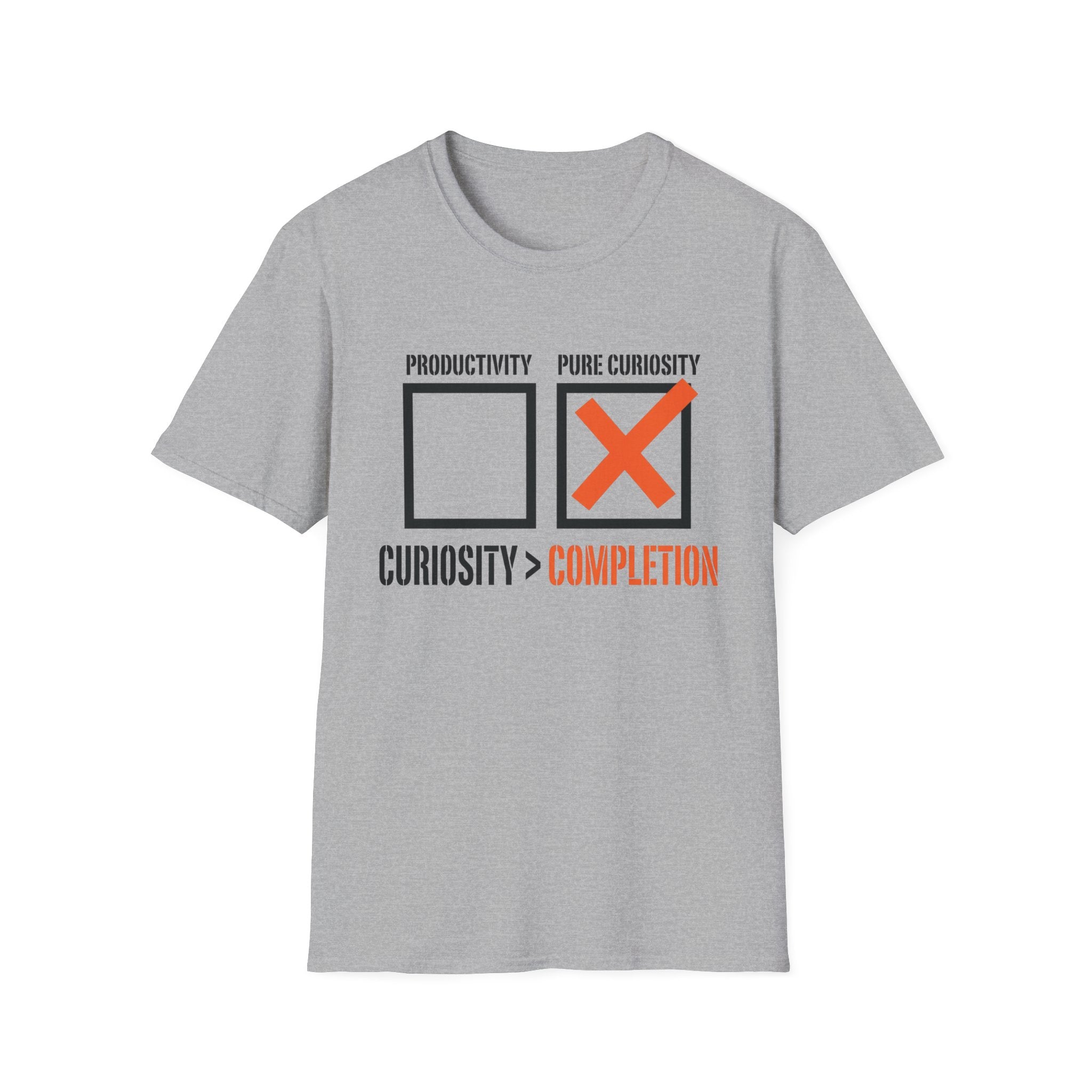 Productivity Pure Curiosity Completion T-Shirt
