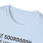 Checklist Sourdough Ukulele Maybe 2027 T-Shirt