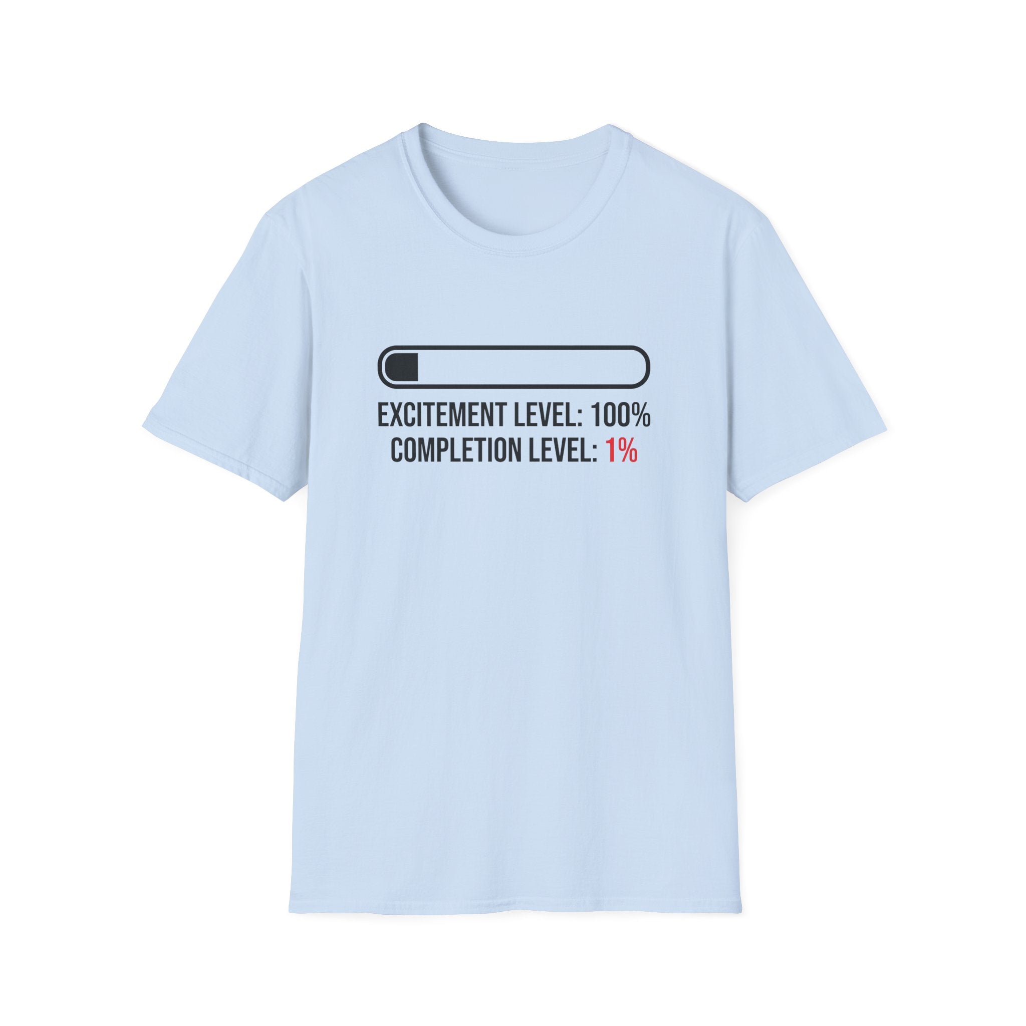 Progress Bar Excitement Level T-Shirt