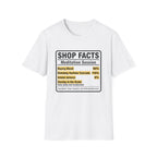 Nutrition Facts Shop Facts T-Shirt