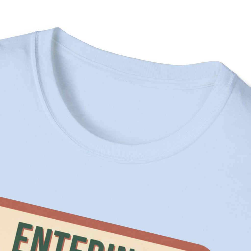 Plaque Entering The Yarn Graveyard T-Shirt
