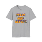 Start Quit Repeat Groovy T-Shirt