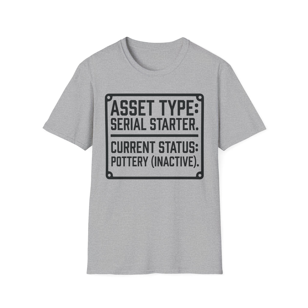 Asset Type Serial Starter T-Shirt