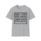 Asset Type Serial Starter T-Shirt