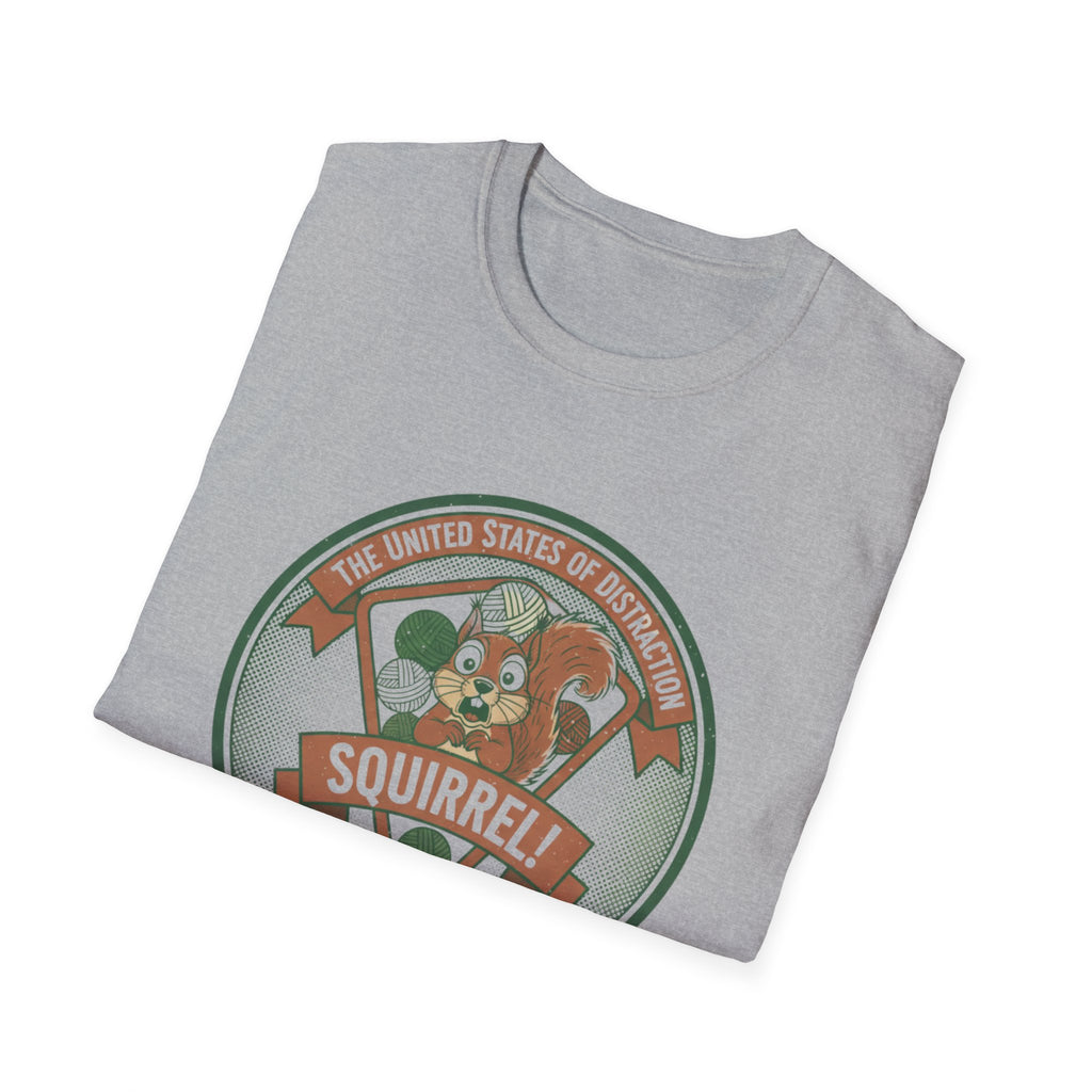 Squirrel The United States Of Distraction T-Shirt