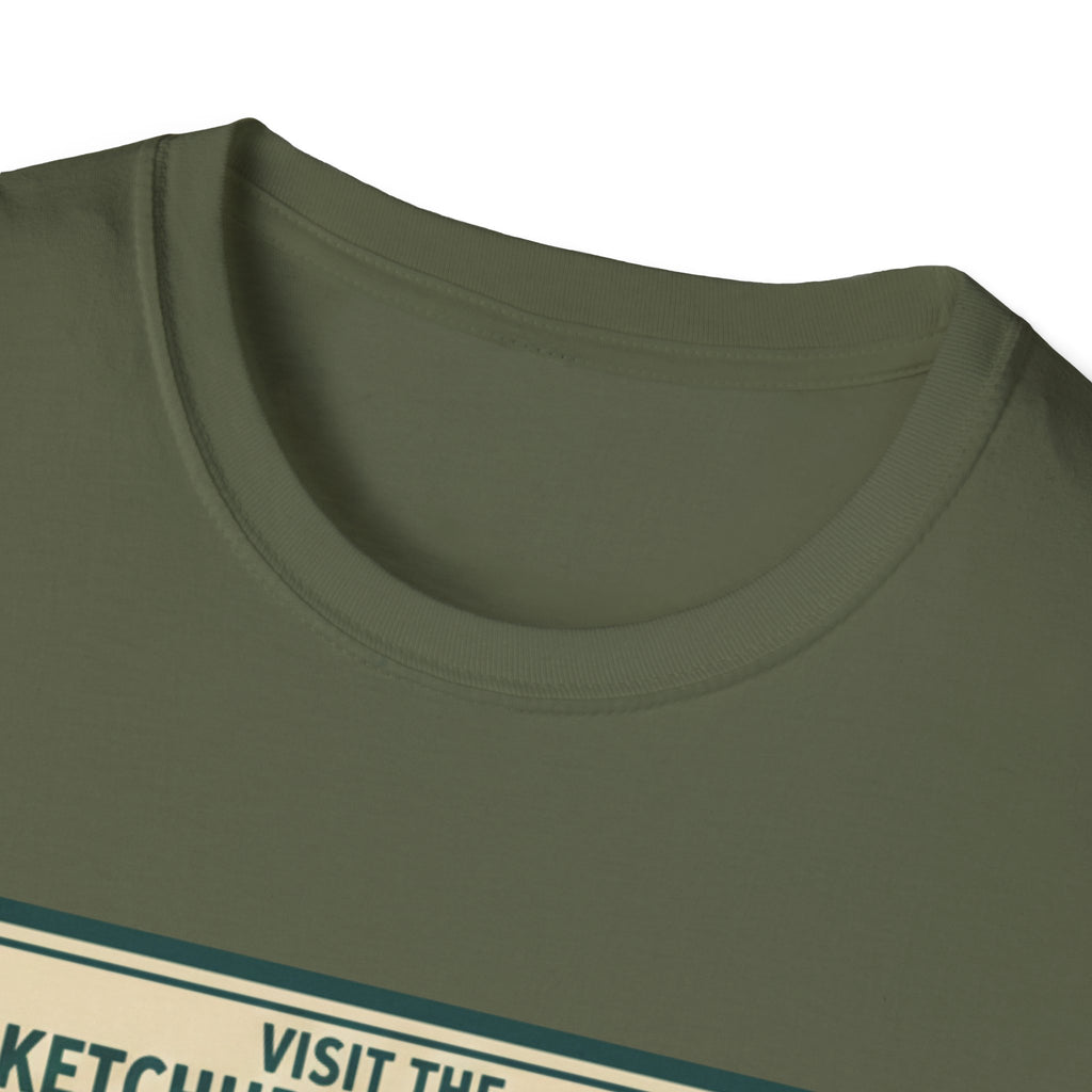 Plaque Visit The Sketchup Wilderness T-Shirt