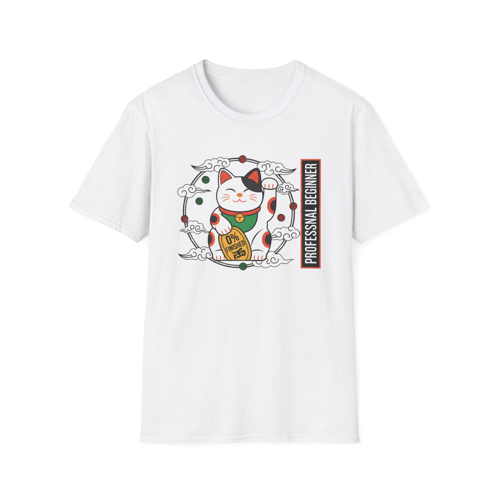Japanese Cat Professional Beginner T-Shirt