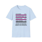 Starting Is My Meditation Progress Is My Distraction T-Shirt