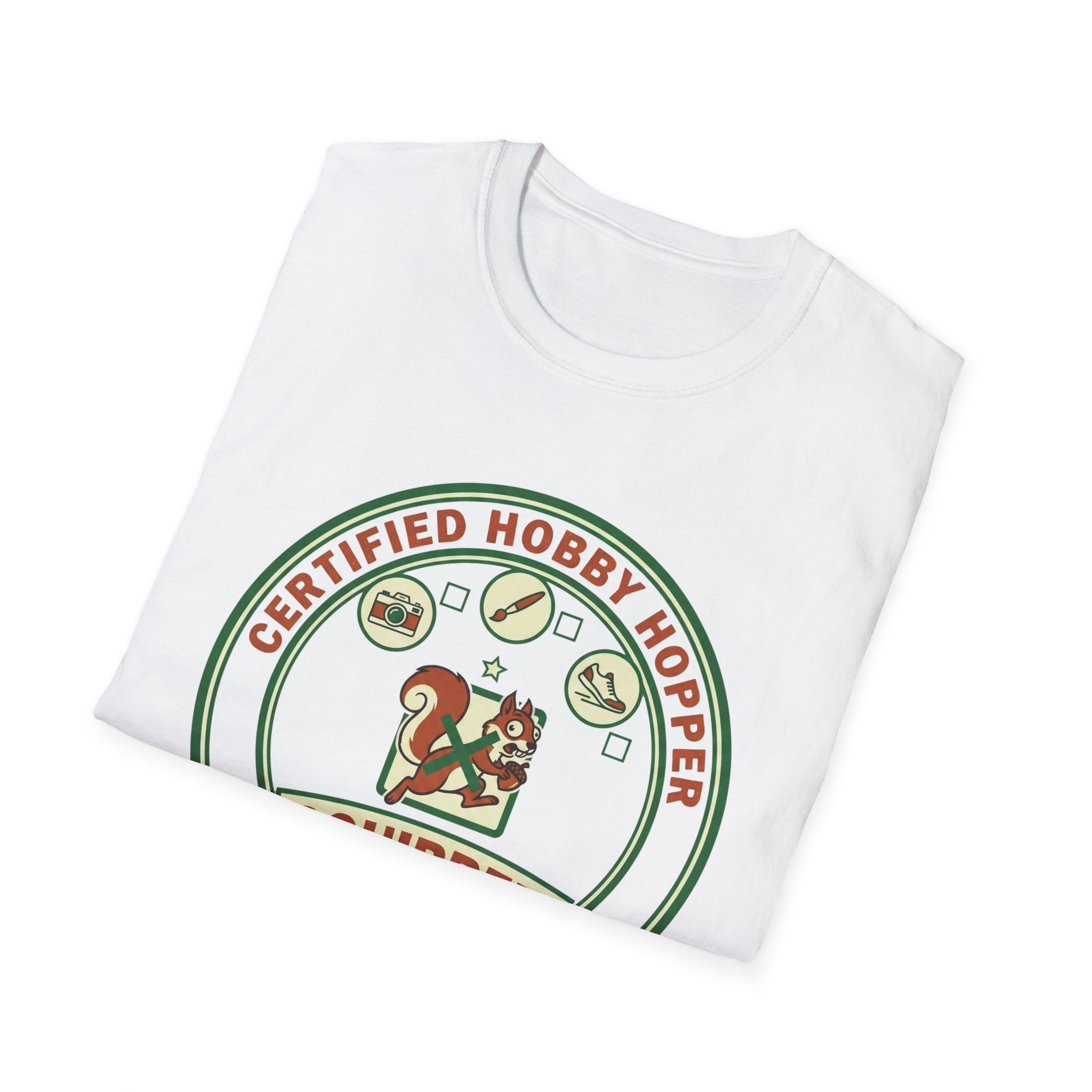 Squirrel Certified Hobby Hopper T-Shirt