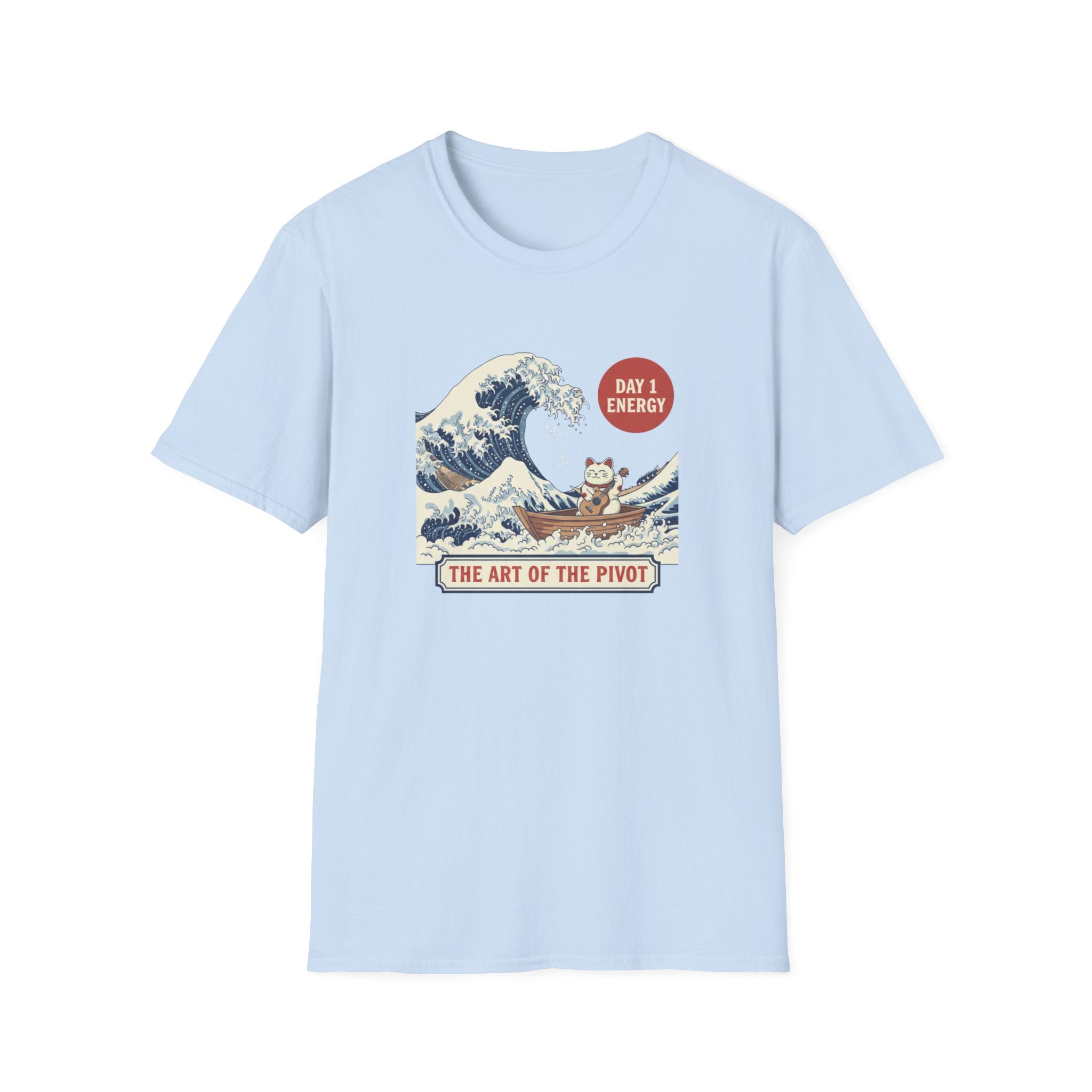 Wave Cat The Art Of Pivot T-Shirt