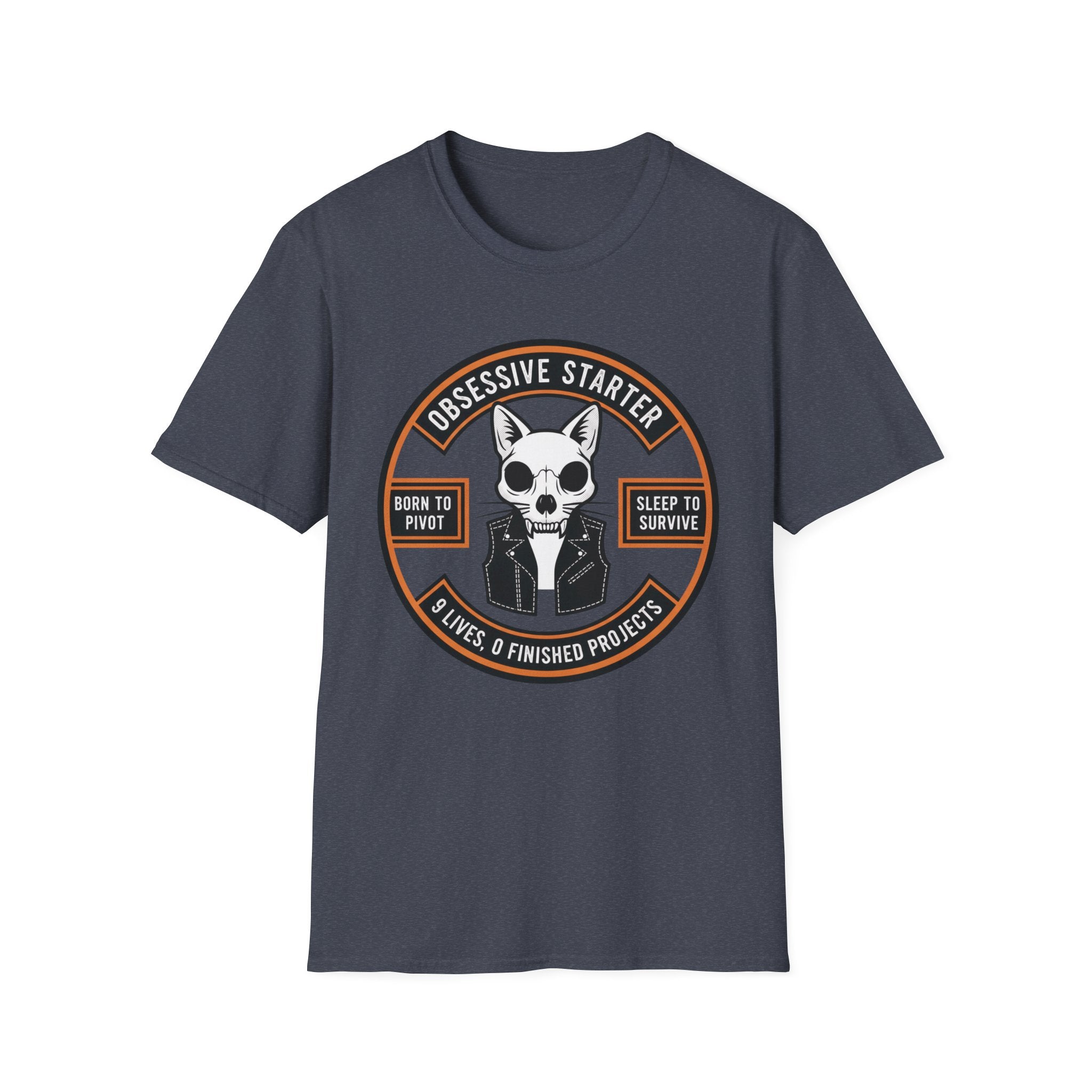 Cat Nine Lives Zero Finished Projects T-Shirt