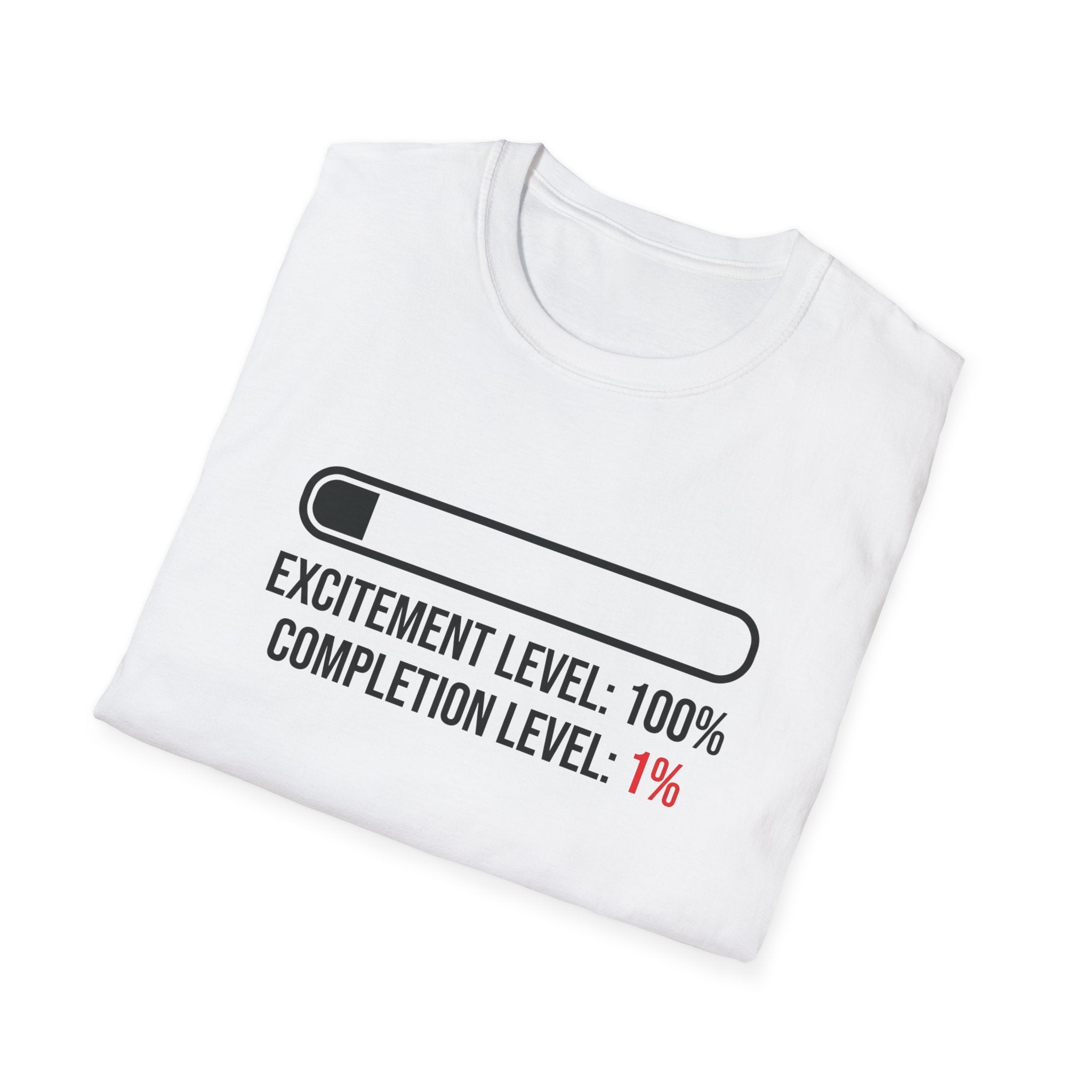Progress Bar Excitement Level T-Shirt