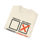 Productivity Pure Curiosity Completion T-Shirt