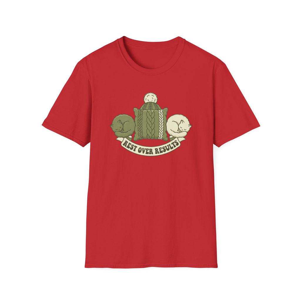 Cats Rest Over Results T-Shirt