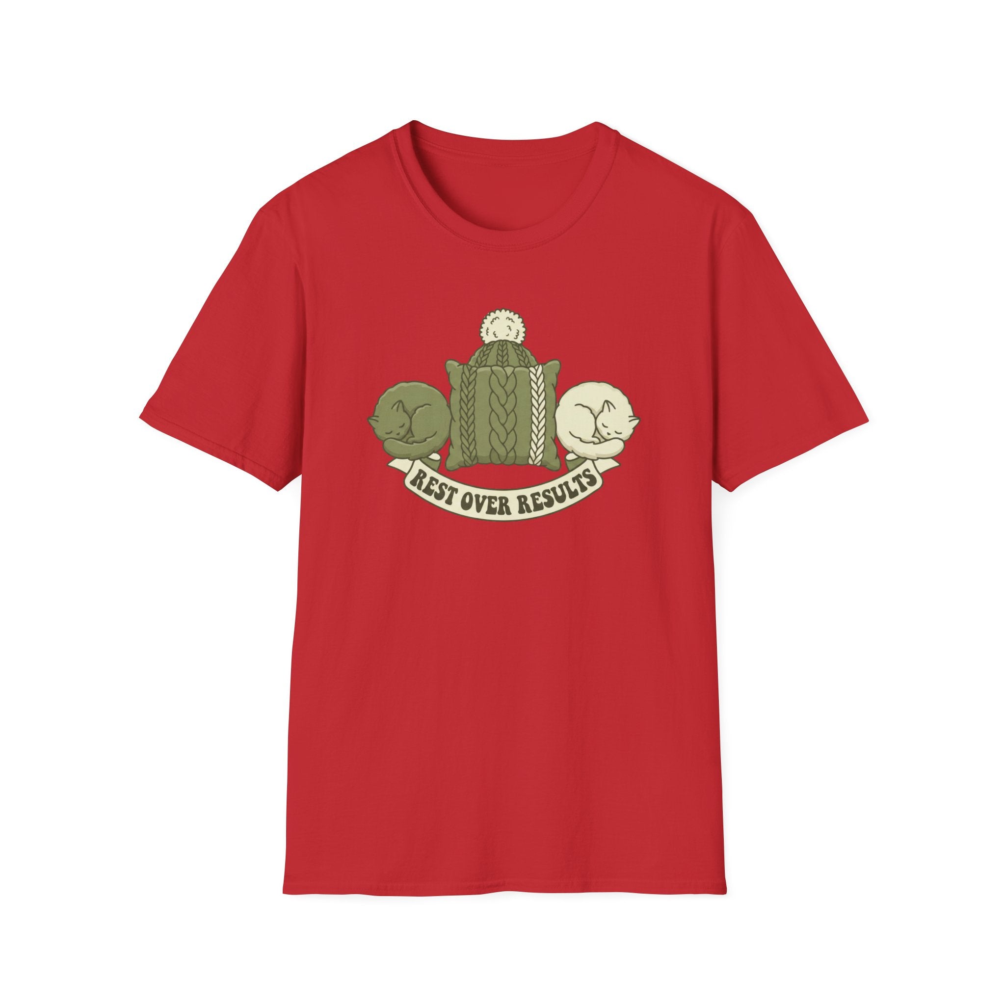 Cats Rest Over Results T-Shirt