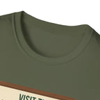 Plaque Visit Sawdust Sanctuary T-Shirt